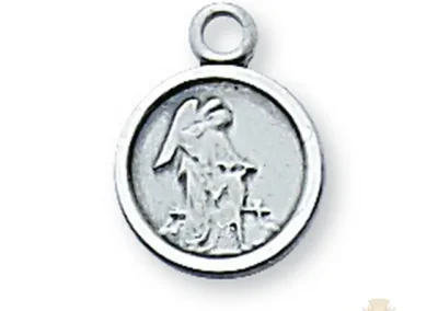 Sterling Silver Guardian Angel Pendant