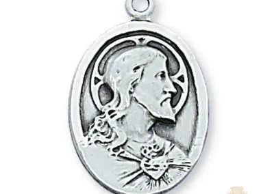 Sterling Silver Scapular Pendant