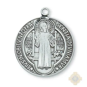 Sterling Silver St. Benedict Pendant