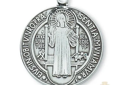 Sterling Silver St. Benedict Pendant