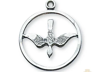 Sterling Silver Holy Spirit Pendant
