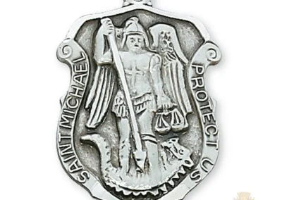 Sterling Silver St. Michael Pendant