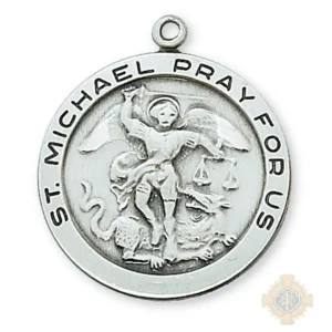 Sterling Silver St. Michael Pendant
