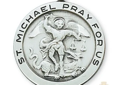Sterling Silver St. Michael Pendant