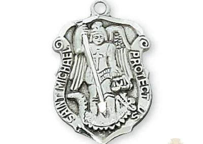 Sterling Silver St. Michael Pendant