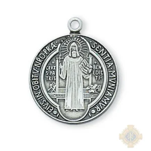 Sterling Silver St. Benedict Pendant