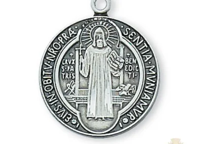 Sterling Silver St. Benedict Pendant