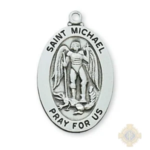 Sterling Silver St. Michael Pendant