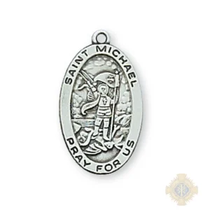 Sterling Silver St. Michael Pendant