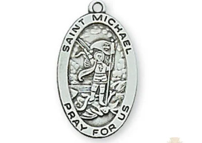Sterling Silver St. Michael Pendant