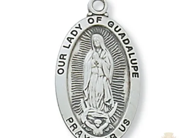Sterling Silver Our Lady of Guadalupe Pendant