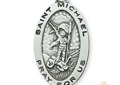 Sterling Silver St. Michael Pendant