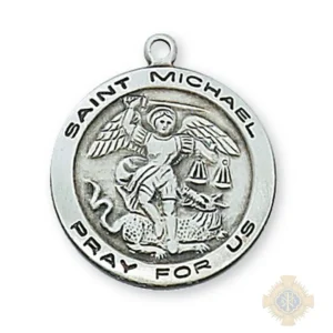 Sterling Silver St. Michael Pendant
