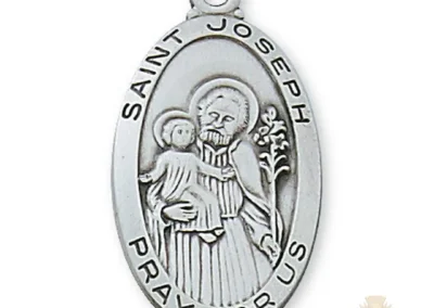 Sterling Silver St. Joseph Pendant