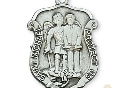 Sterling Silver St. Michael Pendant