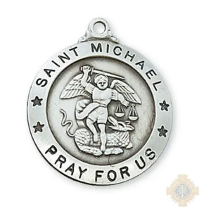 Sterling Silver St. Michael Pendant
