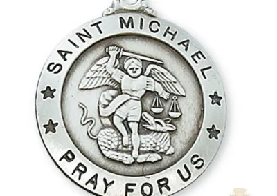 Sterling Silver St. Michael Pendant