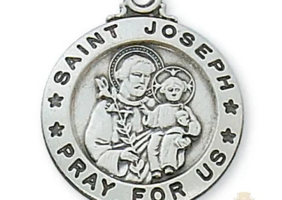 Sterling Silver St. Joseph Pendant