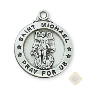 Sterling Silver St. Michael Pendant