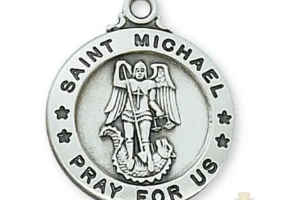 Sterling Silver St. Michael Pendant