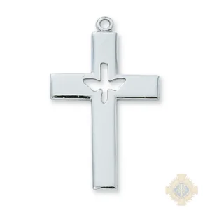 Sterling Silver Holy Spirit Cross