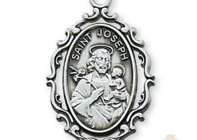 Sterling Silver St. Joseph Pendant