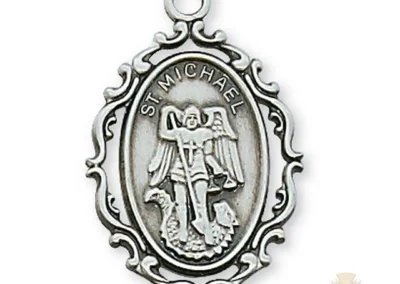 Sterling Silver St. Michael Pendant