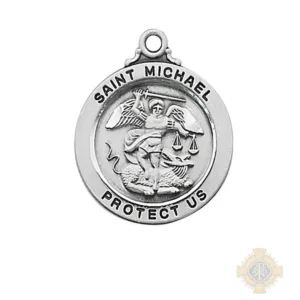 Sterling Silver St. Michael Pendant