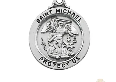 Sterling Silver St. Michael Pendant