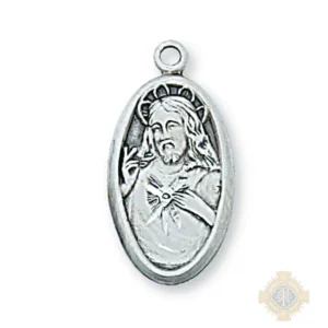 Sterling Silver Scapular Pendant