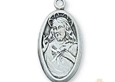 Sterling Silver Scapular Pendant