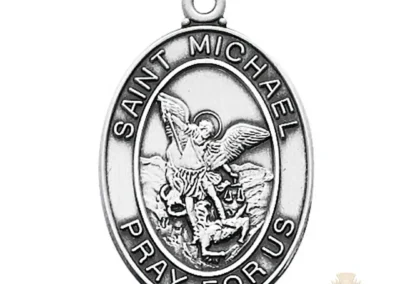 Sterling Silver St. Michael Pendant