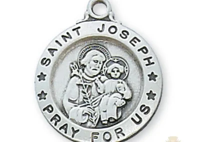 Sterling Silver St. Joseph Pendant