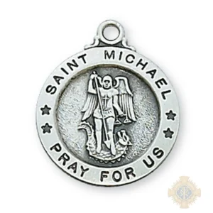 Sterling Silver St. Michael Pendant