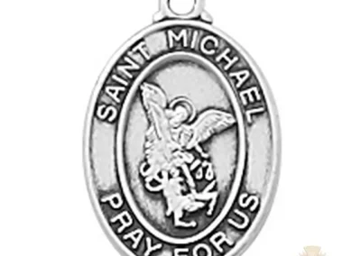Sterling Silver St. Michael Pendant