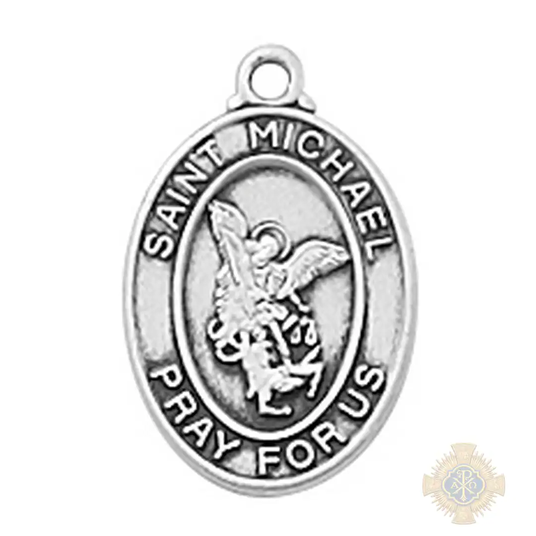 Sterling Silver St. Michael Pendant Sterling Silver St. Michael Pendant