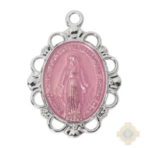 Sterling Silver Miraculous Medal Pendant