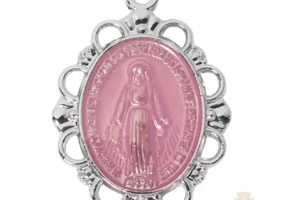 Sterling Silver Miraculous Medal Pendant