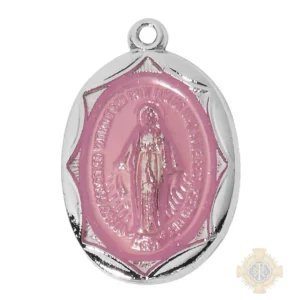 Sterling Silver Miraculous Medal Pendant