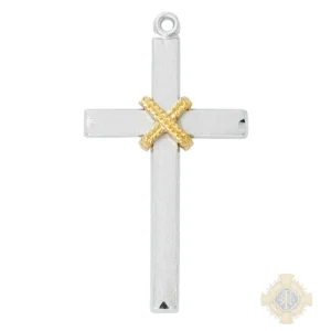Gold over Sterling Silver Cross