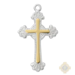 Gold over Sterling Silver Cross