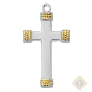 Gold over Sterling Silver Cross