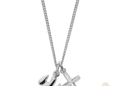 Sterling Silver Holy Spirit Cross