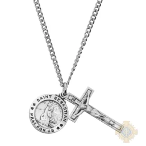 Sterling Silver Crucifix Pendant