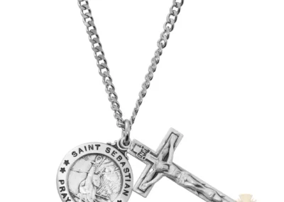 Sterling Silver Crucifix Pendant