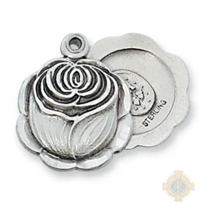 Sterling Silver Miraculous Medal Pendant