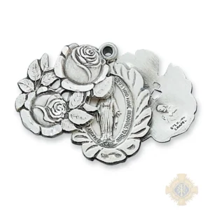 Sterling Silver Miraculous Medal Pendant