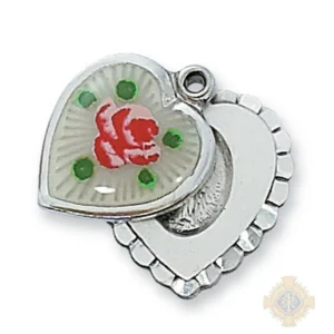 Sterling Silver Miraculous Medal Pendant