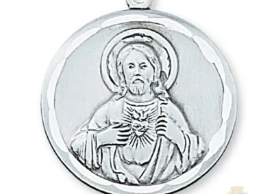 Sterling Silver Scapular Pendant