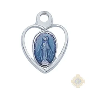 Sterling Silver Miraculous Medal Pendant